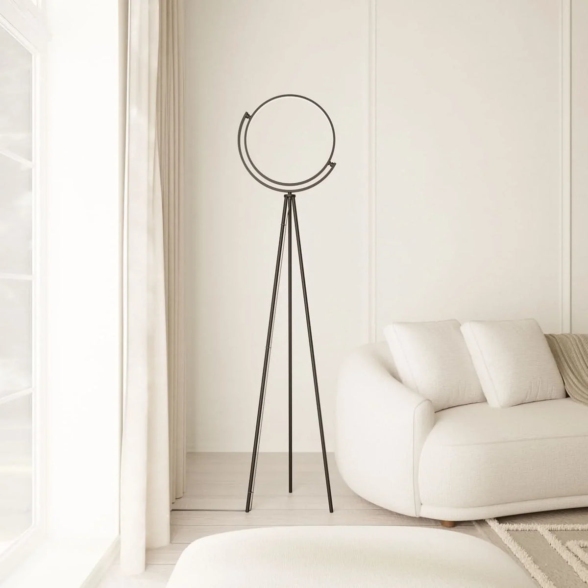 Floor Lamp Dimmable Adjustable Color Temperature Remote Control