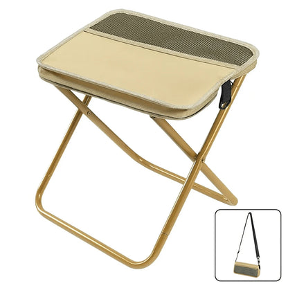 Folding Chair Backpack Waterproof Seat Lightweight 2-In-1