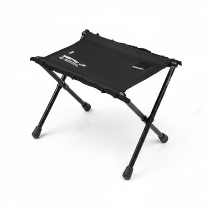 Folding Stool Lightweight Aluminum Frame 220 lb Capacity