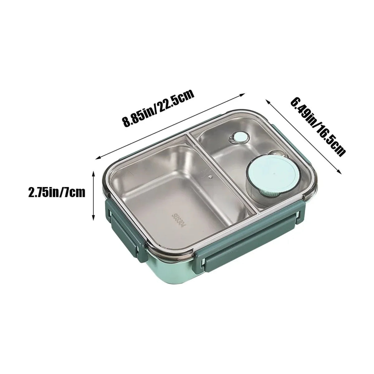Food Container Insulated Leak-Proof Dishwasher-Safe
