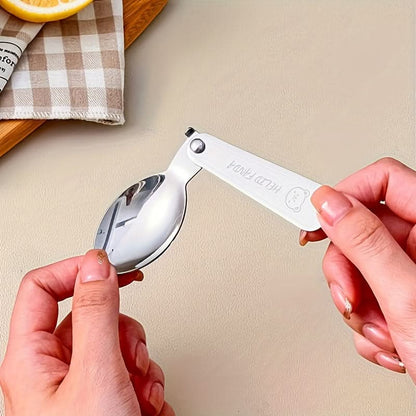Fork & Spoon Set Foldable 304 Stainless Steel
