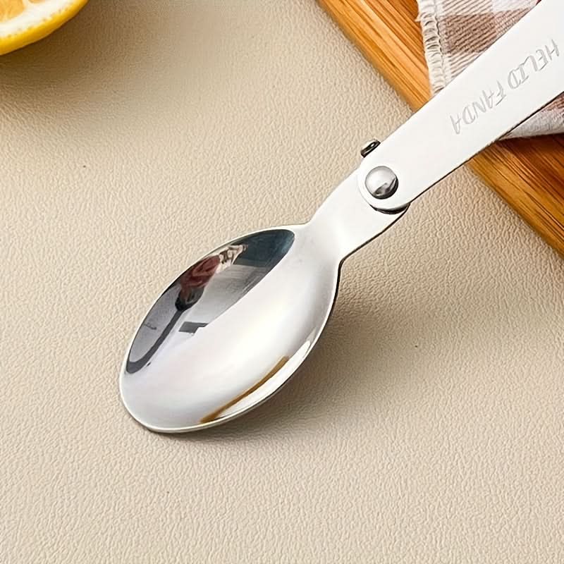 Fork & Spoon Set Foldable 304 Stainless Steel