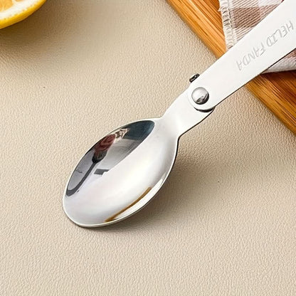 Fork & Spoon Set Foldable 304 Stainless Steel