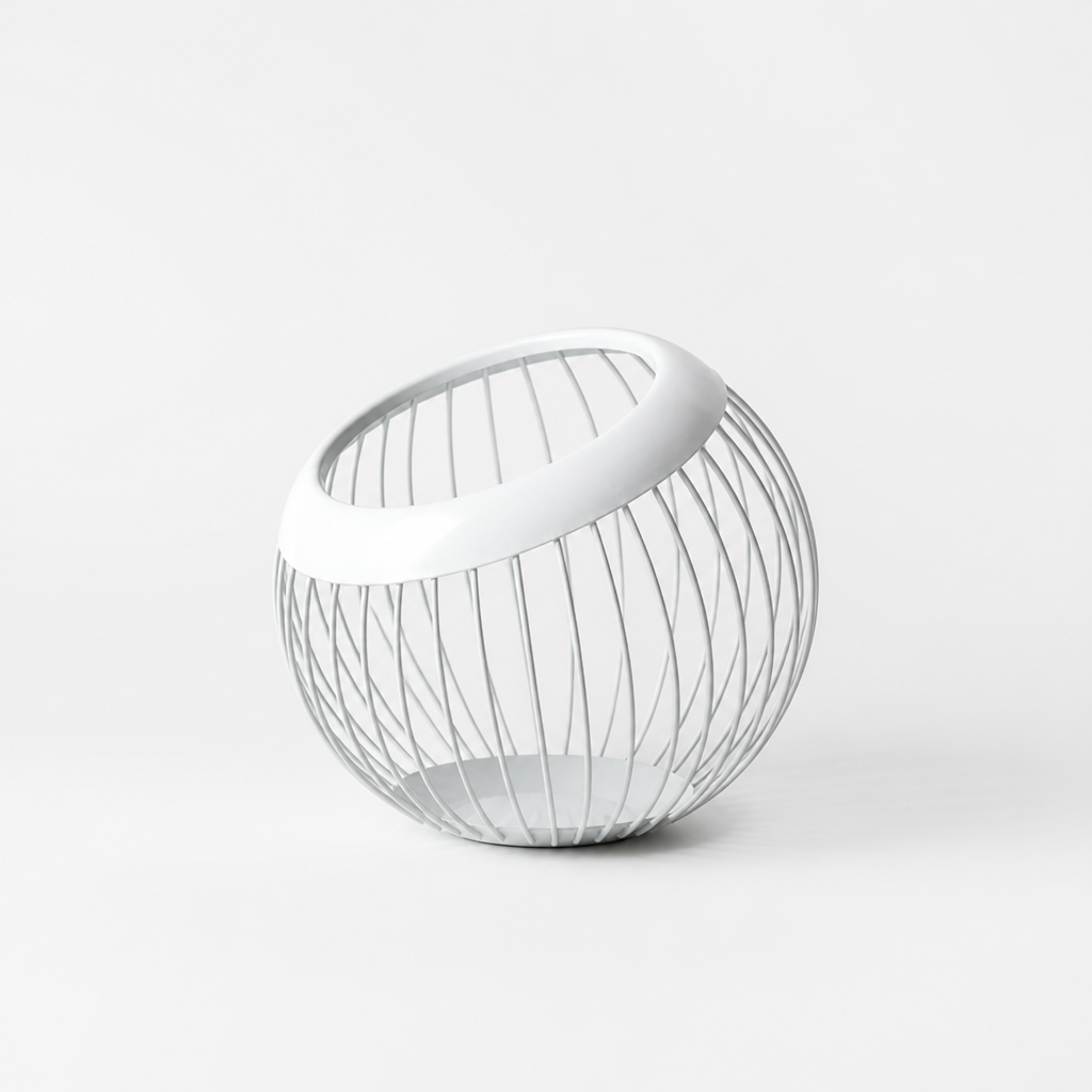 Fruit Bowl Open Wire Matte Finish