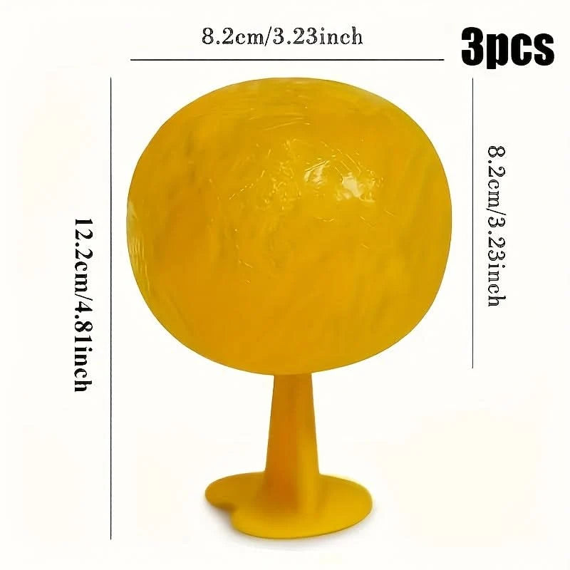 Fruit Fly Traps Sticky Ball Set of 3 Chemical‑Free