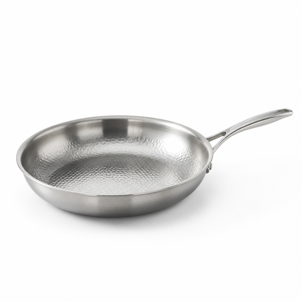 Frying Pan Hammered Titanium-Reinforced Induction & Oven Safe
