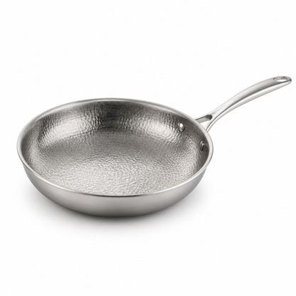 Frying Pan Hammered Titanium-Reinforced Induction & Oven Safe