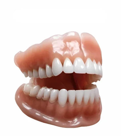Full Denture Set Moldable Custom Fit Upper And Lower