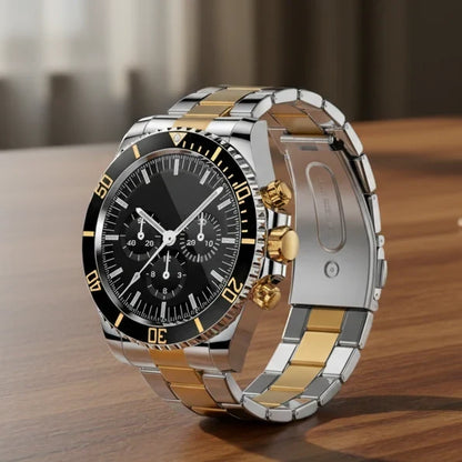 GPS Smartwatch Titanium Case Water-Resistant 21-Day Battery