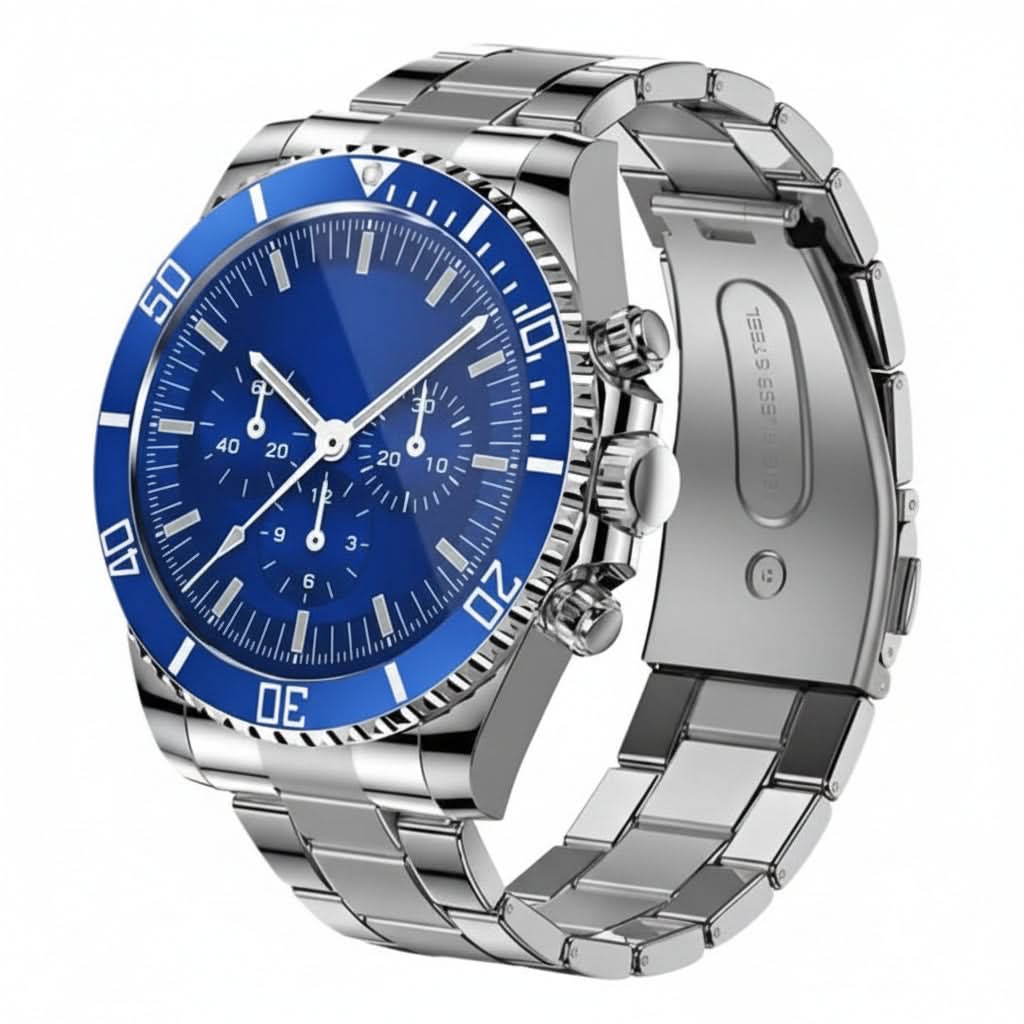 GPS Smartwatch Titanium Case Water-Resistant 21-Day Battery