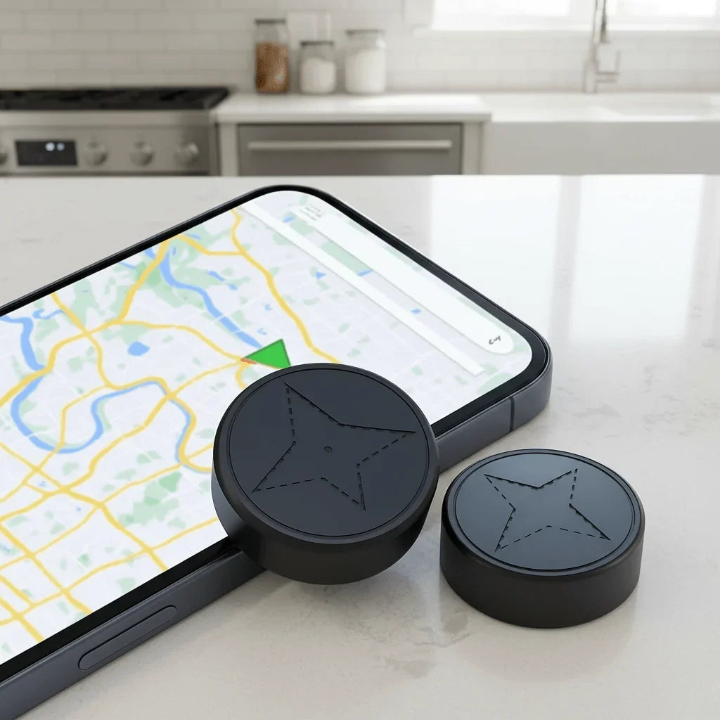 GPS Tracker Real-Time Tracking Magnetic Attachment Rechargeable