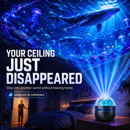 Galaxy Projector Light 360° Flexible Gooseneck USB Powered