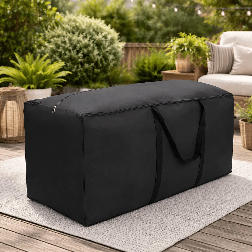 Garden Furniture Storage Bag Water-Repellent UV-Resistant Tear-Resistant 210D Oxford Fabric