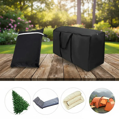 Garden Furniture Storage Bag Water-Repellent UV-Resistant Tear-Resistant 210D Oxford Fabric