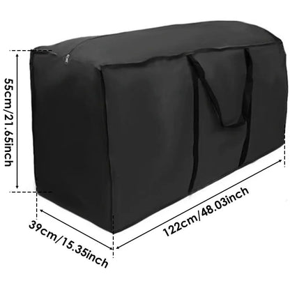 Garden Furniture Storage Bag Water-Repellent UV-Resistant Tear-Resistant 210D Oxford Fabric
