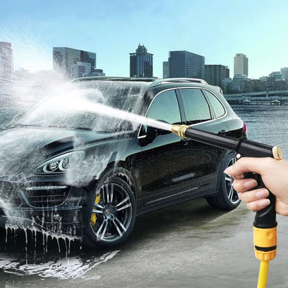 Garden Hose Nozzle High-Pressure Multi-Pattern Stainless Steel