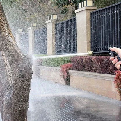 Garden Hose Nozzle High-Pressure Multi-Pattern Stainless Steel