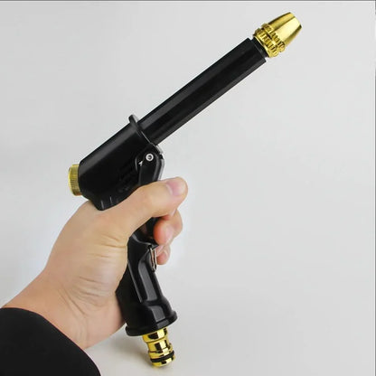 Garden Hose Nozzle High-Pressure Multi-Pattern Stainless Steel