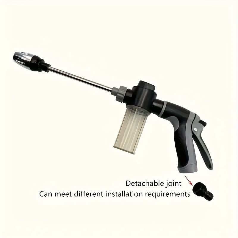 Garden Hose Spray Gun High-Pressure Foam Cannon 1L Tank