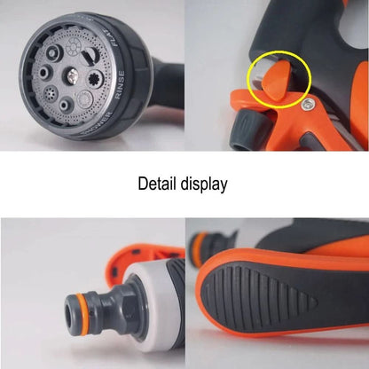 Garden Hose Sprayer 8 Adjustable Spray Modes High-Pressure