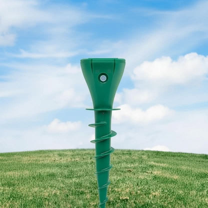 Garden Mole Repeller Solar-Powered Silent Vibration Weatherproof
