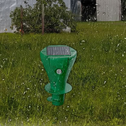 Garden Mole Repeller Solar-Powered Silent Vibration Weatherproof