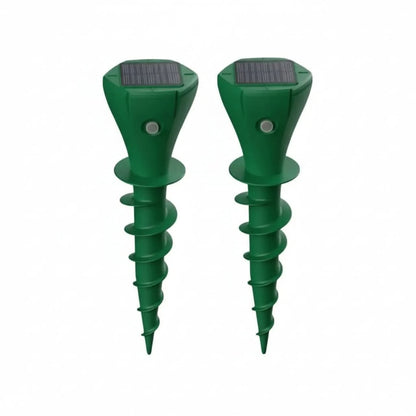 Garden Mole Repeller Solar-Powered Silent Vibration Weatherproof