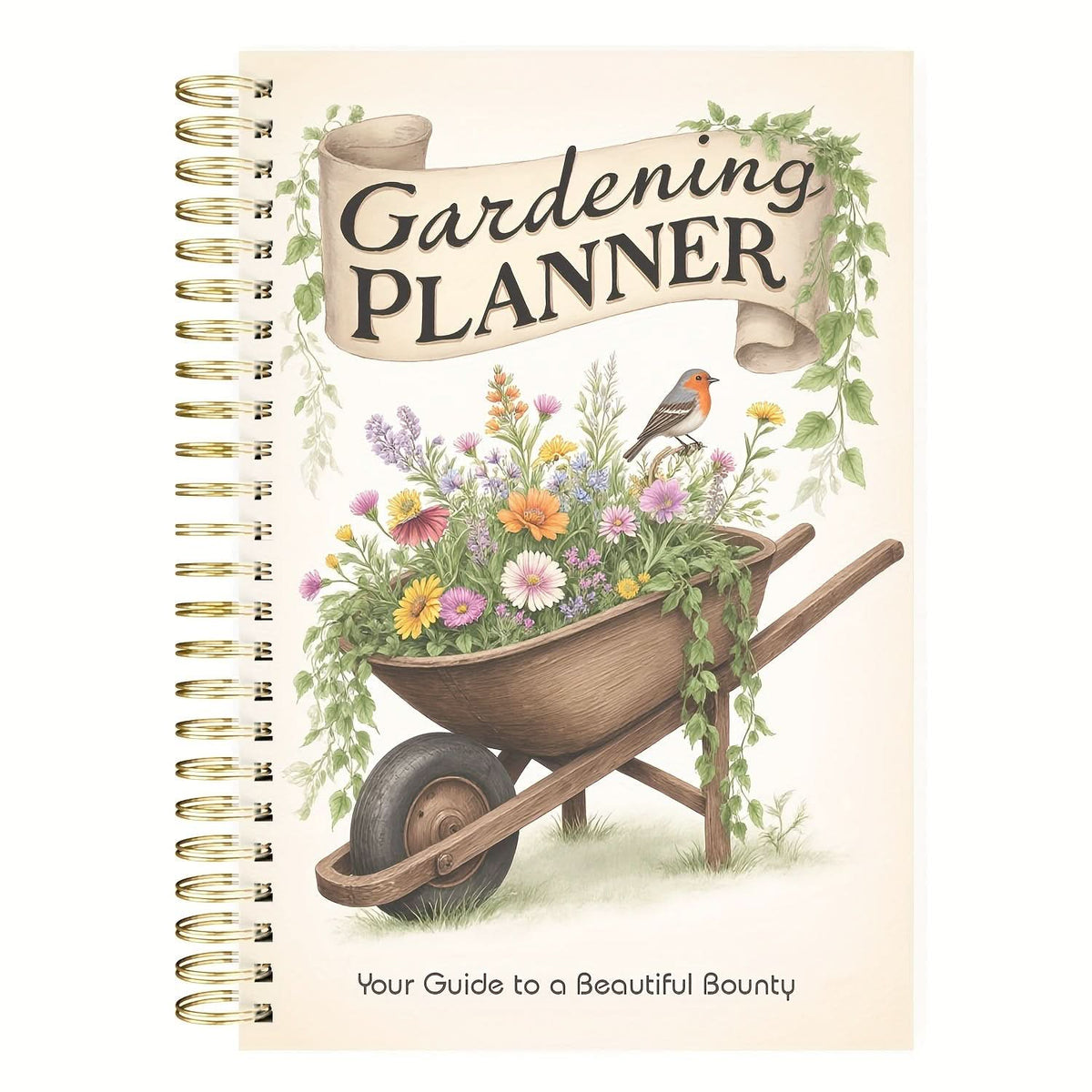 Garden Planner A5 Undated Plant Care Tracker