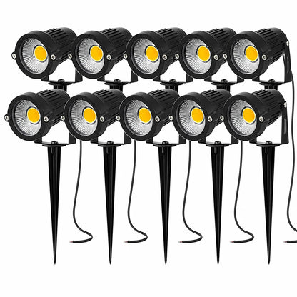 Garden Spotlights LED Adjustable IP65 10-Pack