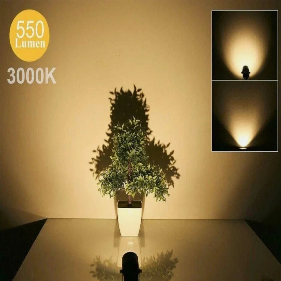 Garden Spotlights LED Adjustable IP65 10-Pack