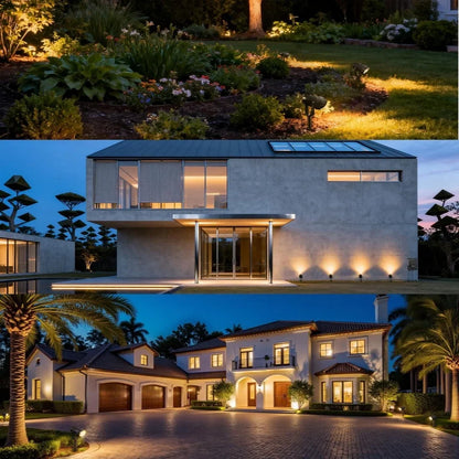 Garden Spotlights LED Adjustable IP65 10-Pack