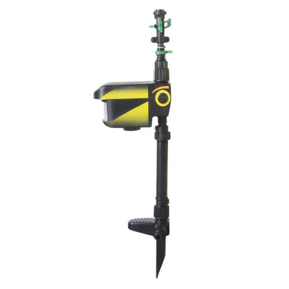 Garden Sprinkler Solar-Powered Motion-Activated 300-Degree Rotation