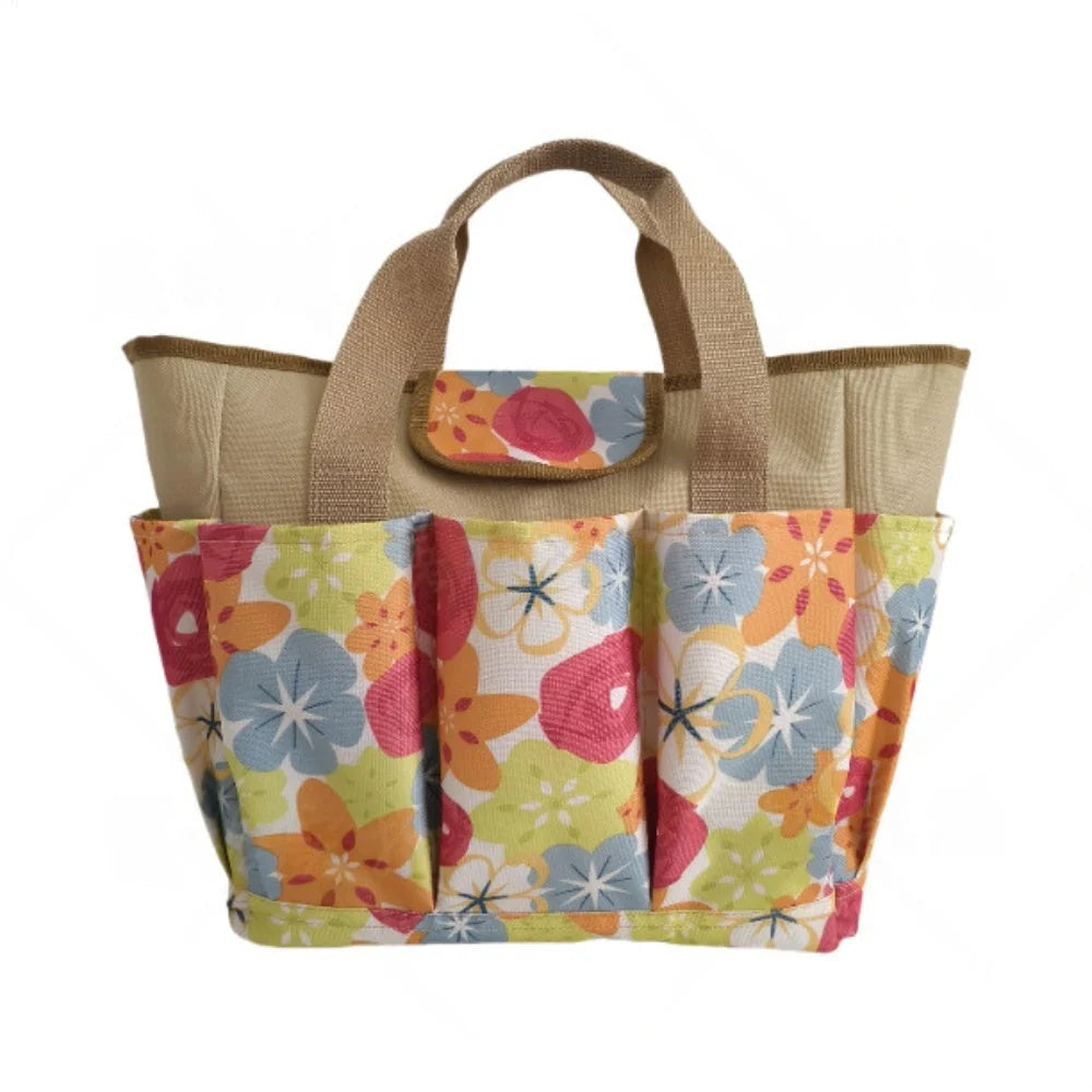 Garden Tool Storage Bag Oxford Cloth Multiple Pockets