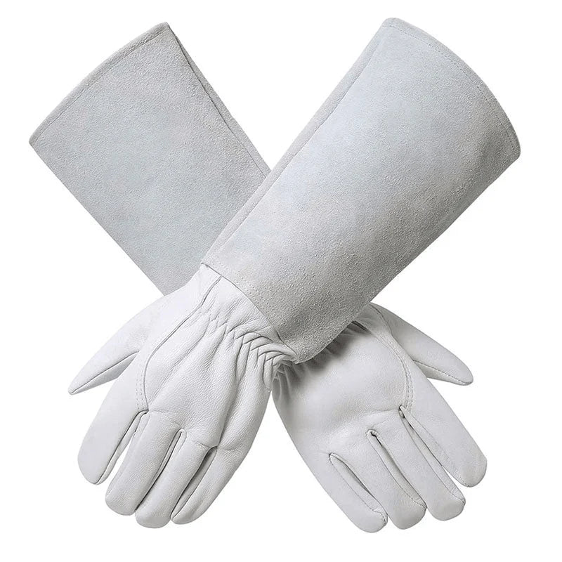 Gardening Gloves Reinforced Double Stitching Elastic Wrist Strap