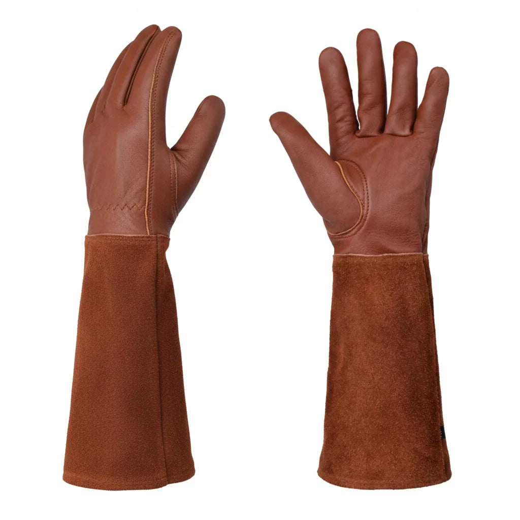 Gardening Gloves Thorn-Resistant Breathable Extended Wrist Coverage