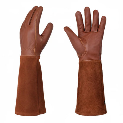 Gardening Gloves Thorn-Resistant Breathable Extended Wrist Coverage