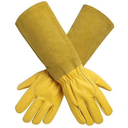 Gardening Gloves Thorn-Resistant Breathable Extended Wrist Coverage