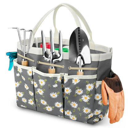 Gardening Tool Organizer Bag Oxford Cloth Multiple Pockets