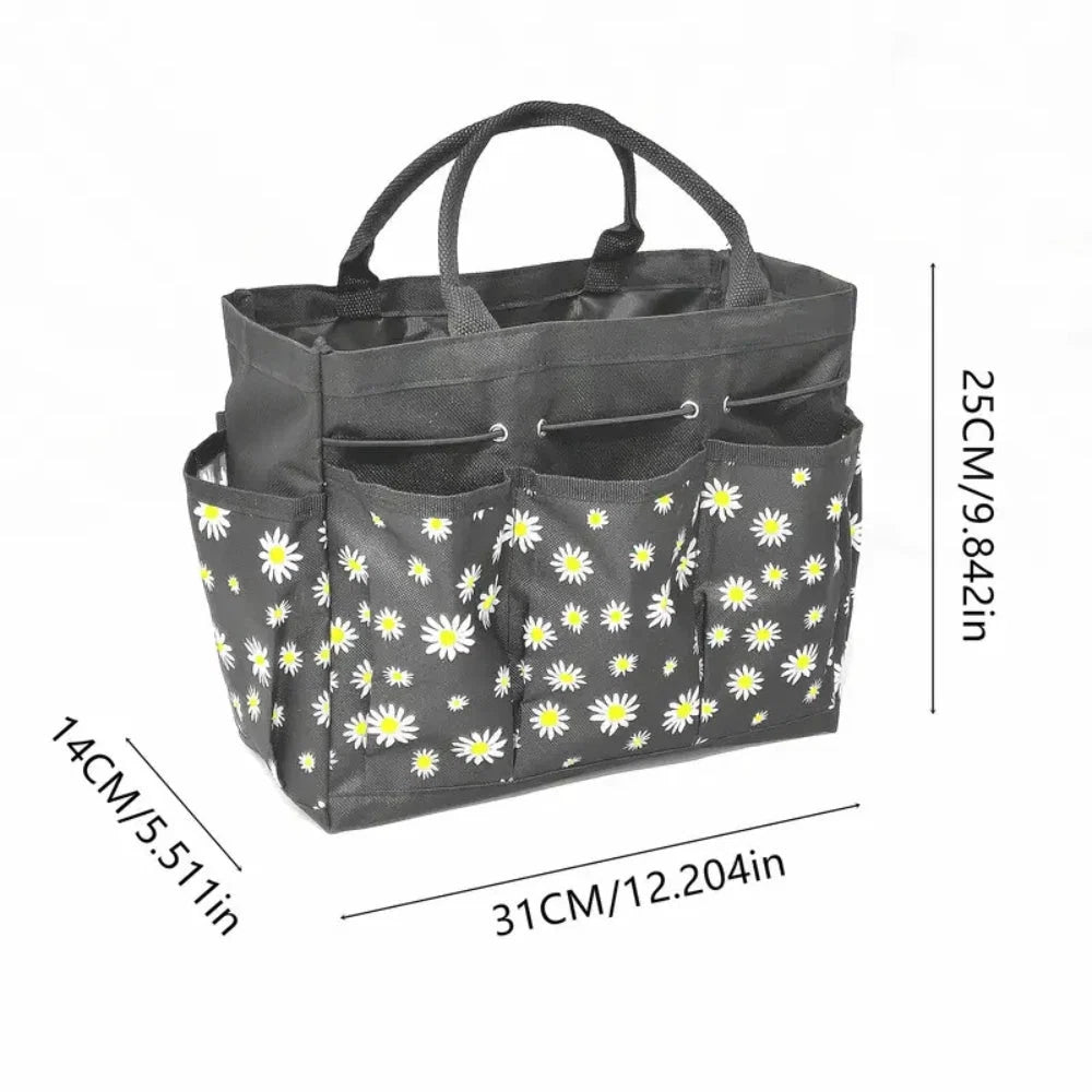 Gardening Tool Organizer Bag Oxford Cloth Multiple Pockets