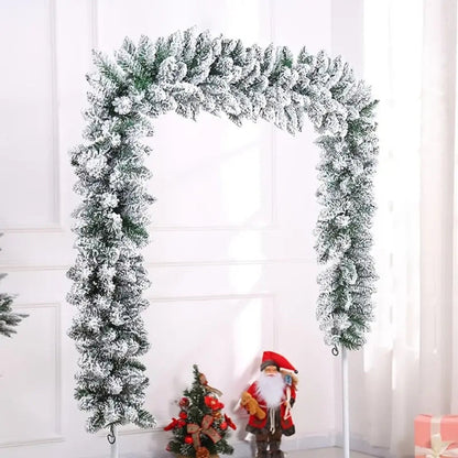 Garland Frosted Artificial Pine & Cedar 18 Inch