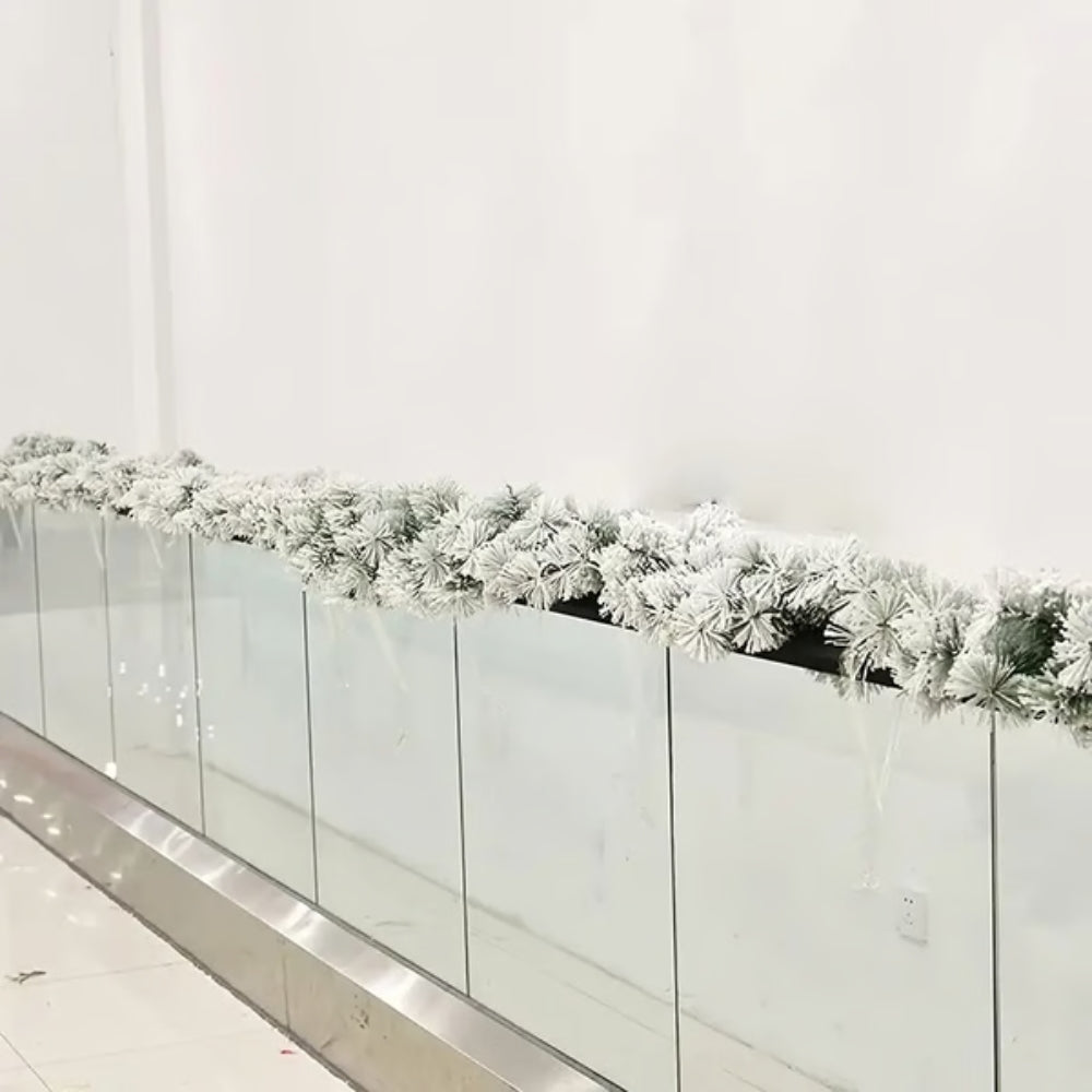 Garland Frosted Artificial Pine & Cedar 18 Inch