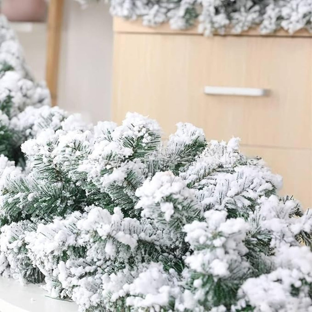 Garland Frosted Artificial Pine & Cedar 18 Inch