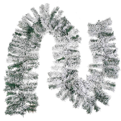 Garland Frosted Artificial Pine & Cedar 18 Inch