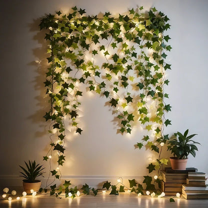 Garland Lights Warm White Solar or Battery Powered