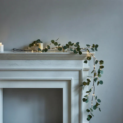 Garland Lights Warm White Solar or Battery Powered