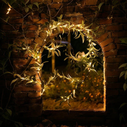 Garland Lights Warm White Solar or Battery Powered