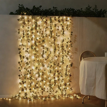 Garland Lights Warm White Solar or Battery Powered