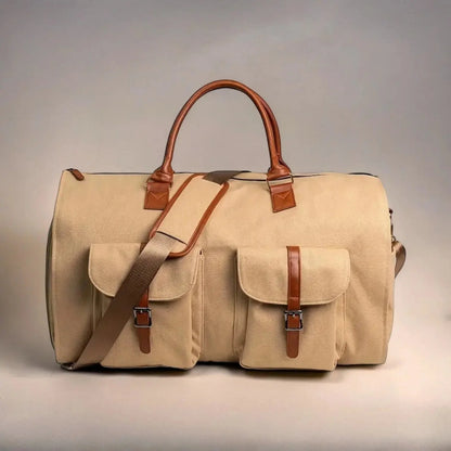 Garment Duffel Bag 2-in-1 Separate Shoe Compartment