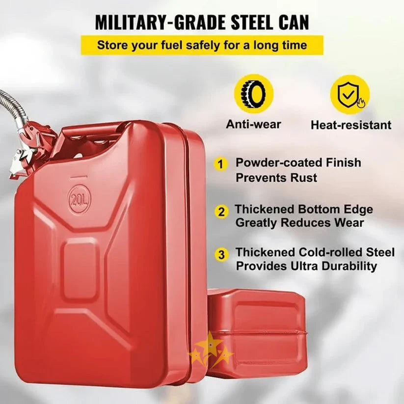 Gas Can Spout Flexible Stainless Steel Mesh Filter
