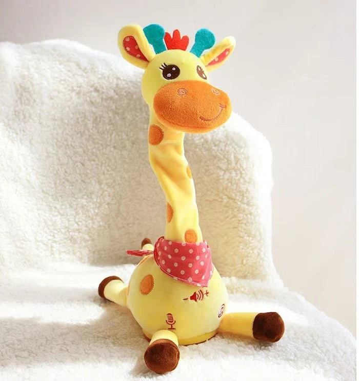 Giraffe Plush Toy Music Playback Voice Mimic